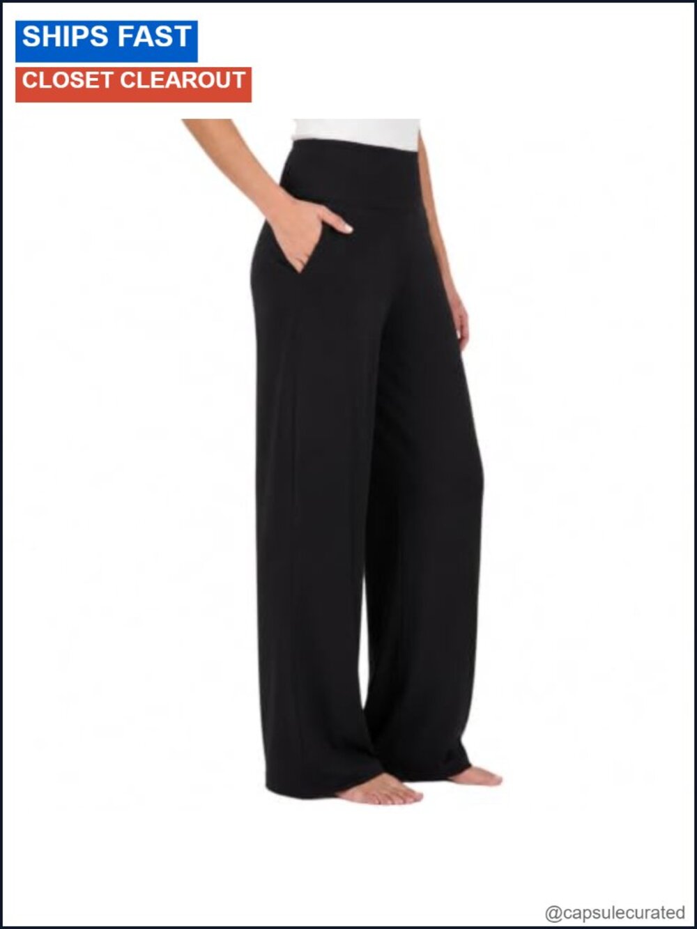 High Waisted Wide Leg Palazzo Yoga Pants with Pockets Buttery Soft Lounge